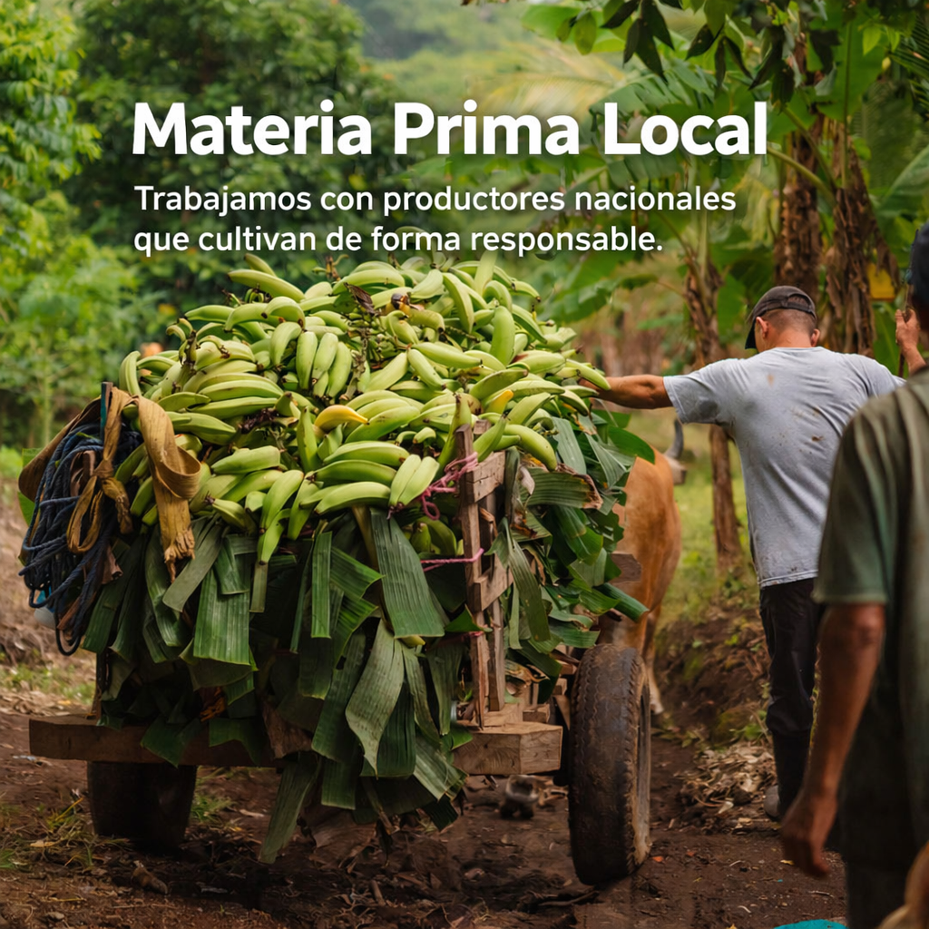 Materia Prima Local - Trabajamos con productores nacionales que cultivan de forma responsable